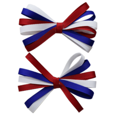 Lazo para Cabello Tricolor